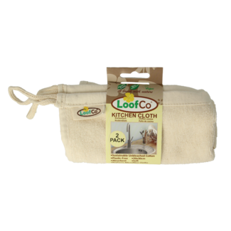 Loofco Strofinacci Biologici (Set da 2 Pezzi)