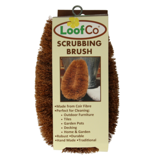 Loofco Organic Coconut Scrubbing Brush 1 Piece