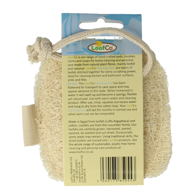 Ekologiczna gąbka do czyszczenia LoofCo (Luffa), 1 sztuka