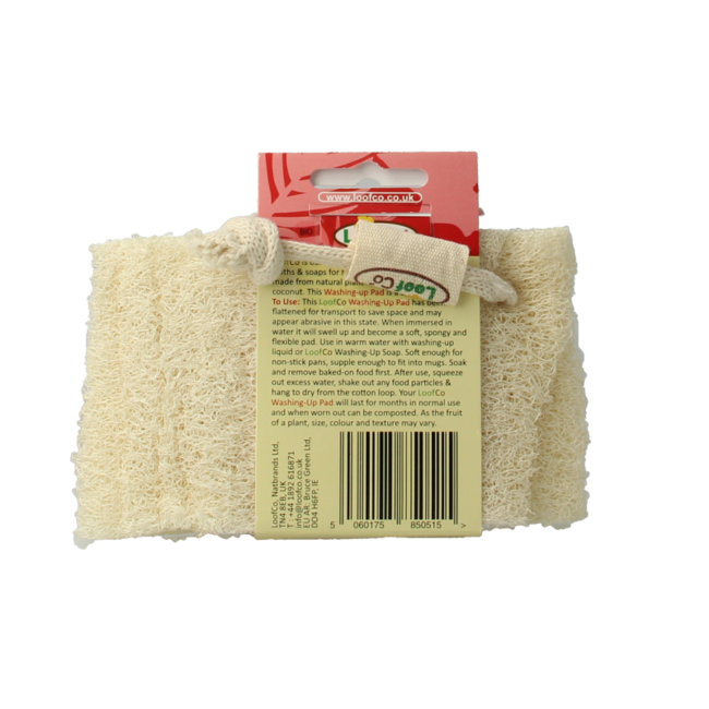 Organic Loofah Washing-up Sponge, 1 Piece