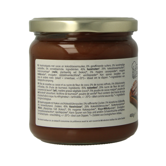 I love Belgische choco bio 400 grammes