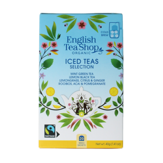 English Tea Shop Organic iced tea selection 20 bags