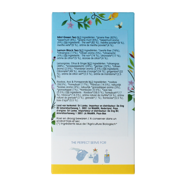 Organic iced tea selection 20 bags