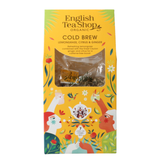 English Tea Shop Lemongrass citrus & ginger organic 7 bags