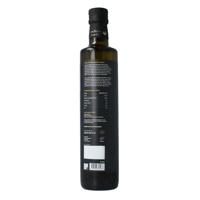 Olio d'Oliva Greco Extra Vergine Biologico 500 Millilitri