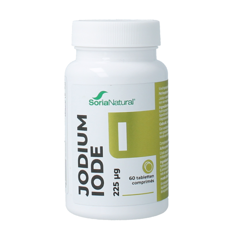 Soria Natural Yodo 225mcg bioactivo 60 comprimidos