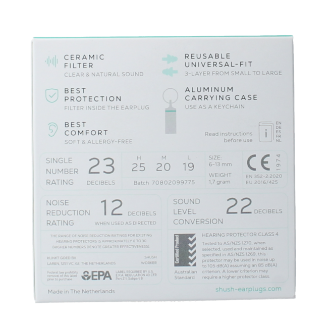 Work Earplugs 1 Pair