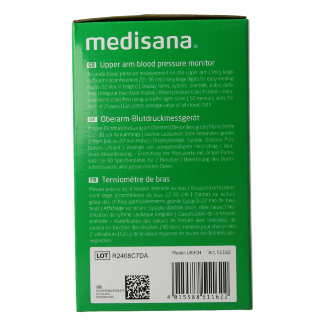 Misuratore di Pressione da Braccio BU512 1 Pezzo