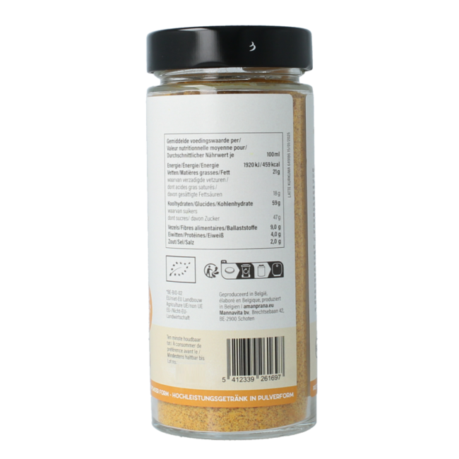Organic turmeric latte 170 Gram