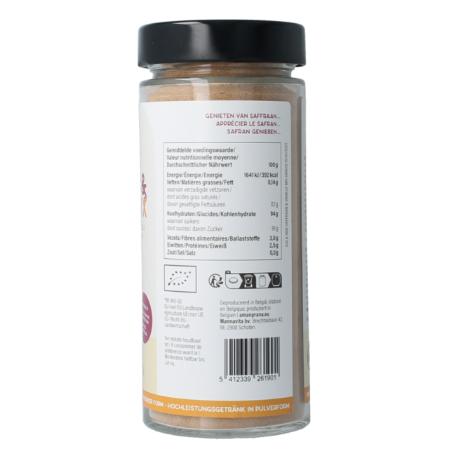 Gula java saffron & vanilla organic 230 Gram