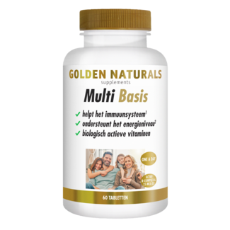 Golden Naturals Multi basis 60 Comprimés