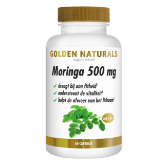 Golden Naturals Moringa 500 mg 60 Kapseln