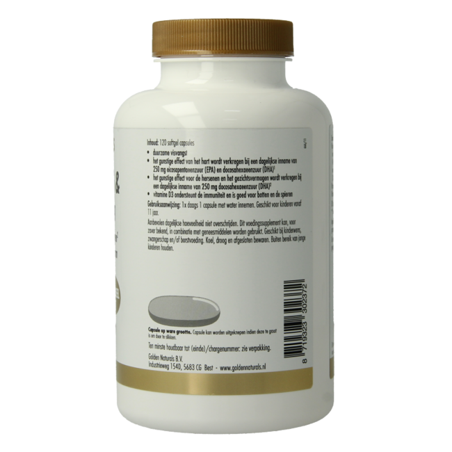 Olio di Pesce 1400 TG Vitamina D3 120 Softgel