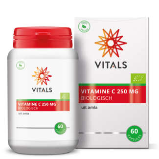 Vitals Vitamin C 250mg Bio 60 Kapseln