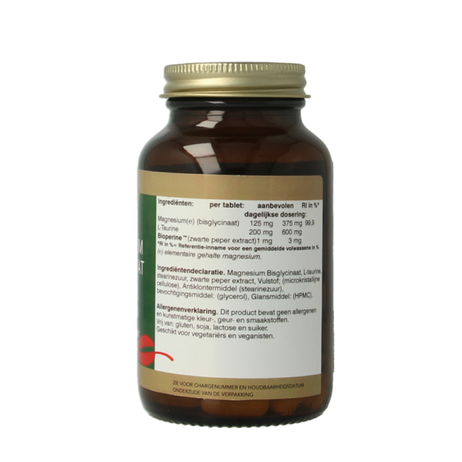Bisglycinate de magnésium 125 mg 60 comprimés