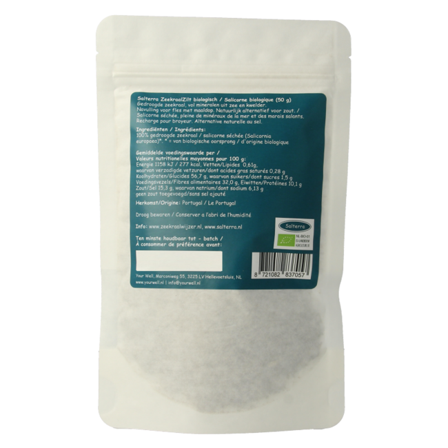 Recharge de salicorne en gros bio 50 grammes