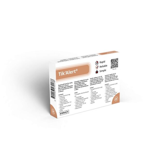 Samodzielny test na ukąszenie kleszcza (Tik Alert) 1 szt.