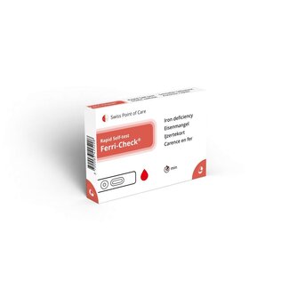 Swiss Point of Care Zelftest ferri-check 1 Stuks