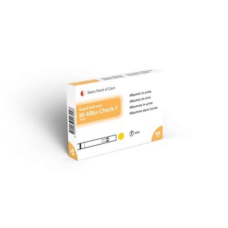 Swiss Point of Care Self-test m-albu-check 1 Piece