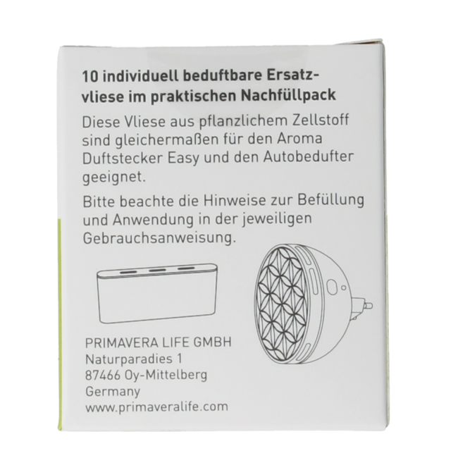 Aroma-Duftstecker Ersatzvliese 10 Stück