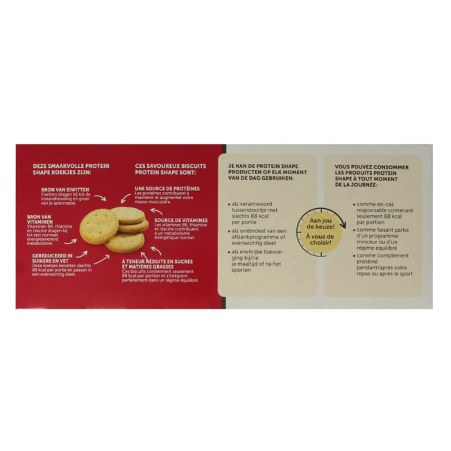 Galletas Protein Shape vainilla y limón 156 gramos