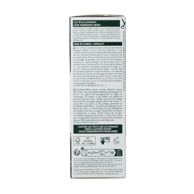 6C Rubio oscuro ceniza 170 ml