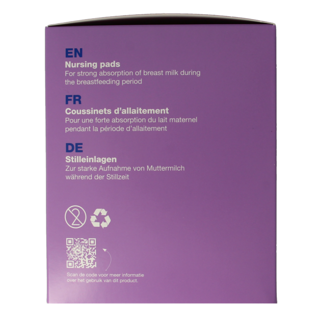 Czarne wkładki laktacyjne 30 sztuk