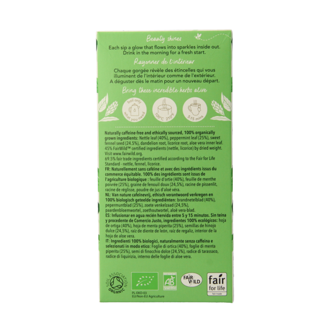 Radiance Organic 20 Tea Bags