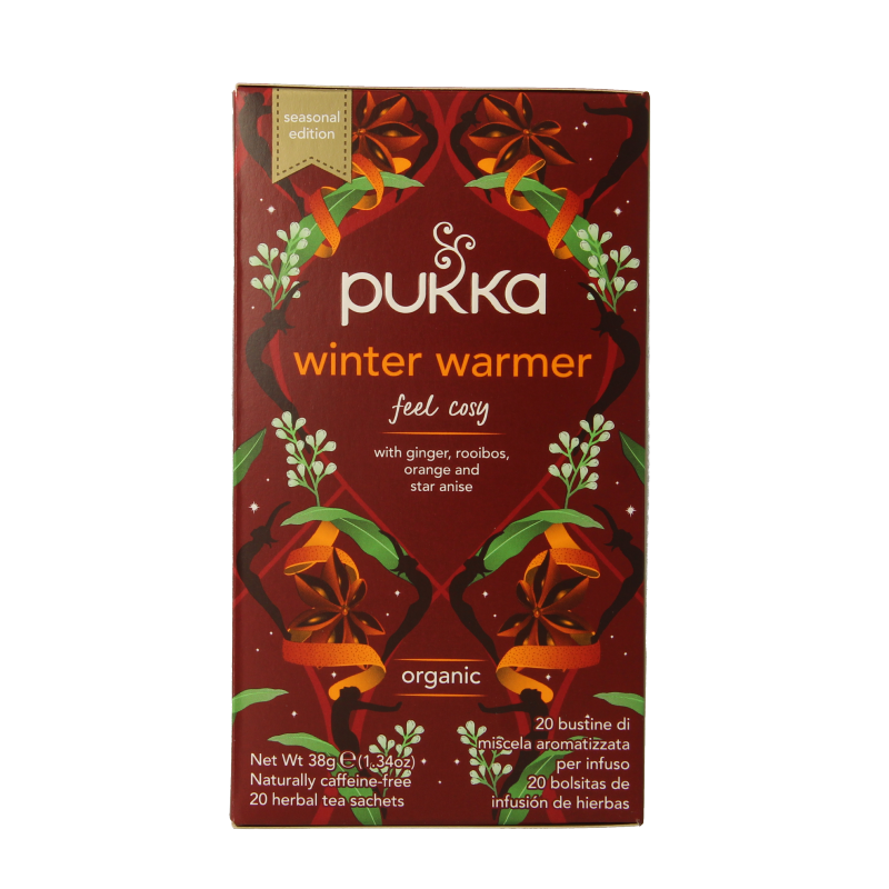 Pukka Scalda Inverno Bio: Infuso Zenzero e Arancia