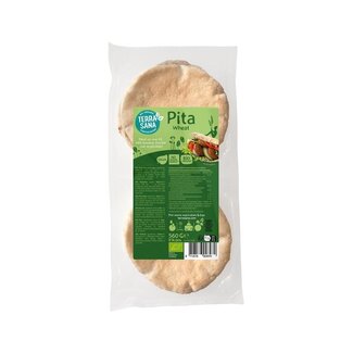 TerraSana Pitabrote 8 Stück Bio 560 Gramm