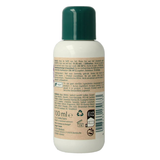 Entspannender Badeschaum Mini 100 ml