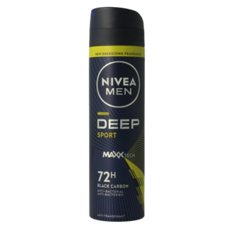 Nivea Herren Deodorant Spray Deep Sport 150 Milliliter