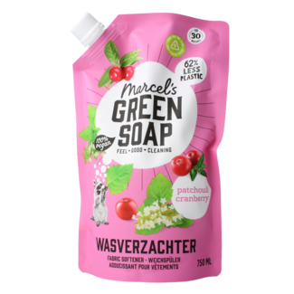 Marcel's Green Soap Weichspüler Patchouli & Cranberry Nachfüllpackung 750 Milliliter