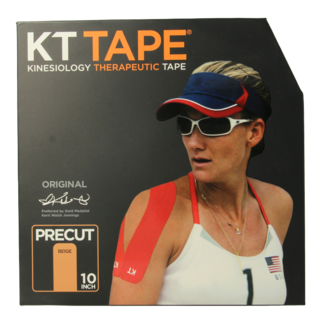 KT Tape Rollo Jumbo original 38 metros 150 tiras beige precortadas 1 unidad