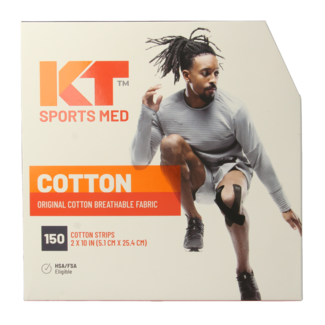 KT Tape Rotolo Originale Jumbo 38 metri 150 Strisce Nero 1 Pezzo