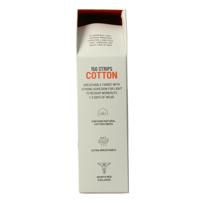 Duża Oryginalna Rolka KT Tape, 38 metrów, 150 pasków, Czarna, 1 szt.