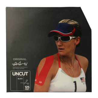 KT Tape Jumbo original roll 38 metre black uncut 1 piece