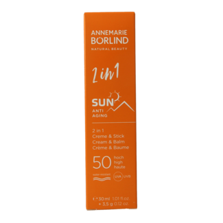 Borlind Sun 2-in-1 cream & balm SPF50 30 Milliliter