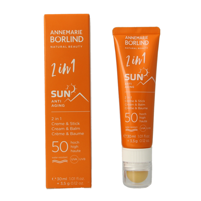 Sun 2-in-1 cream & balm SPF50 30 Milliliter