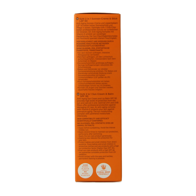 Sun 2-in-1 cream & balm SPF50 30ml