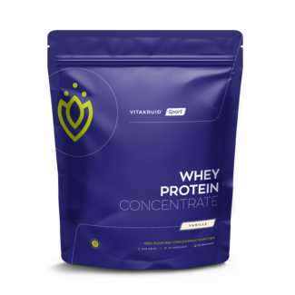 Vitakruid Whey protein concentrate  vanille 900 Gram