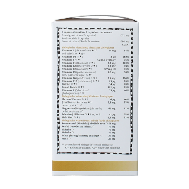 Stress & Energy Multi Bio 60 vegetarische Kapseln