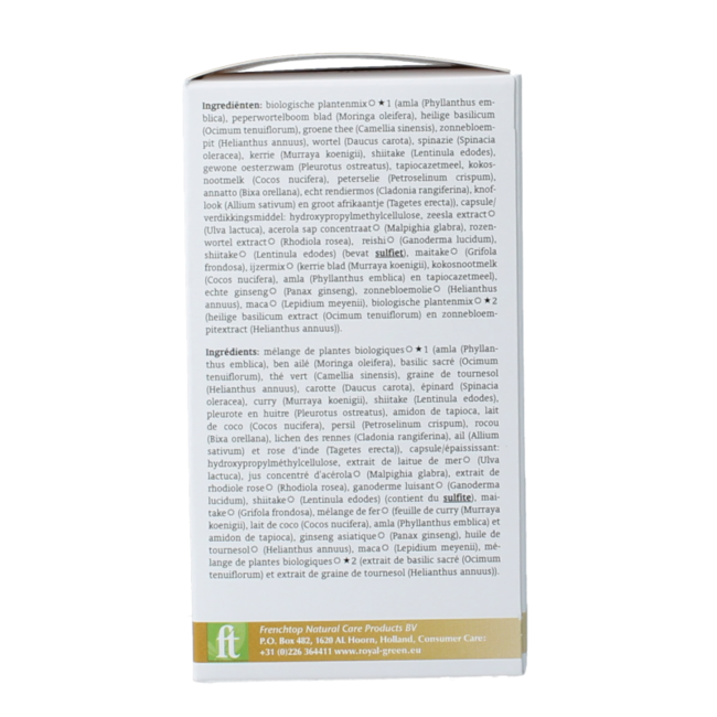 Stress & énergie multi bio 60 Gélules végétales