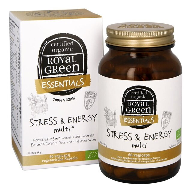 Stress & energy multi bio 60 Vegetarische capsules