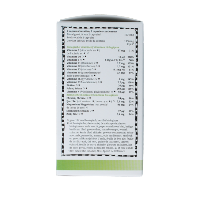Multi bio 60 cápsulas vegetarianas