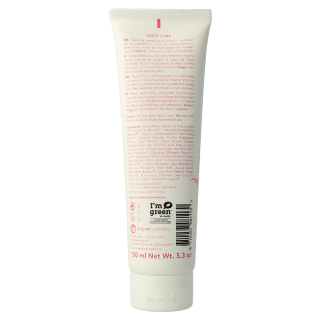 Lait corporel à la rose 150 ml