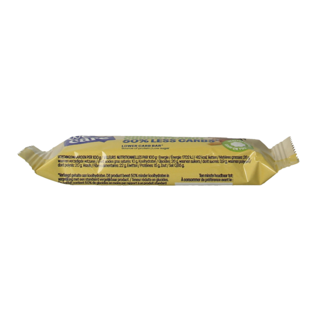 Lower carb caramel choco peanut bar 35g