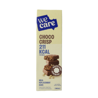 WeCare Barrette sostitutive del pasto choco crisp 116 Grammi