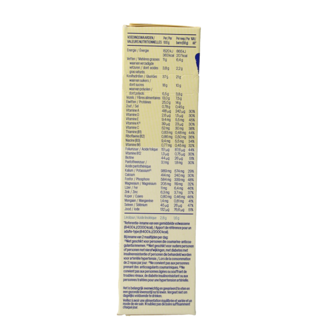 Meal replacement bars fruity banana 116 Gram