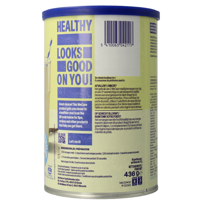 French vanilla meal replacement shake 436g